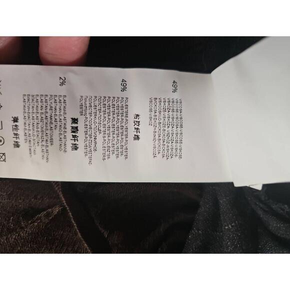 NWT Rinascimento Brown Asymmetrical Ruffle Long Sleeve Jacket Medium - Picture 11 of 11